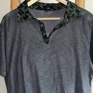 Pete Huntington Bali Mineral Wash Polo